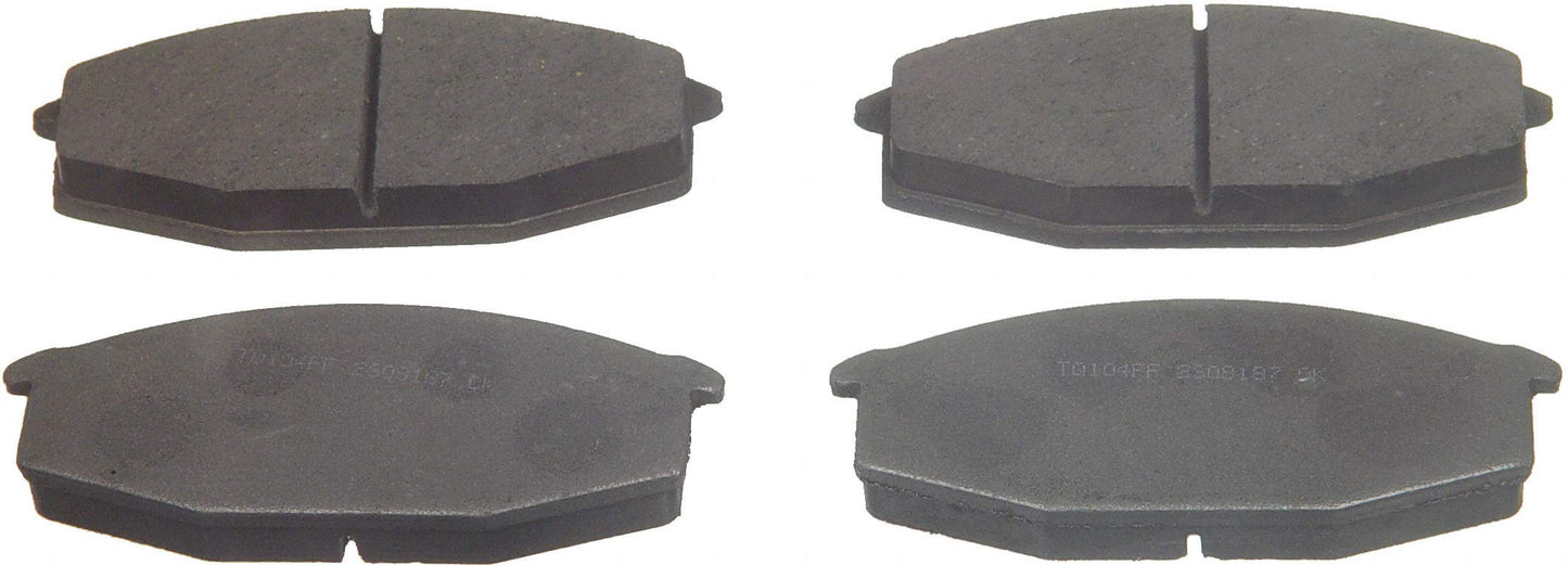 Wagner Brake ThermoQuiet PD166 Disc Brake Pad Set