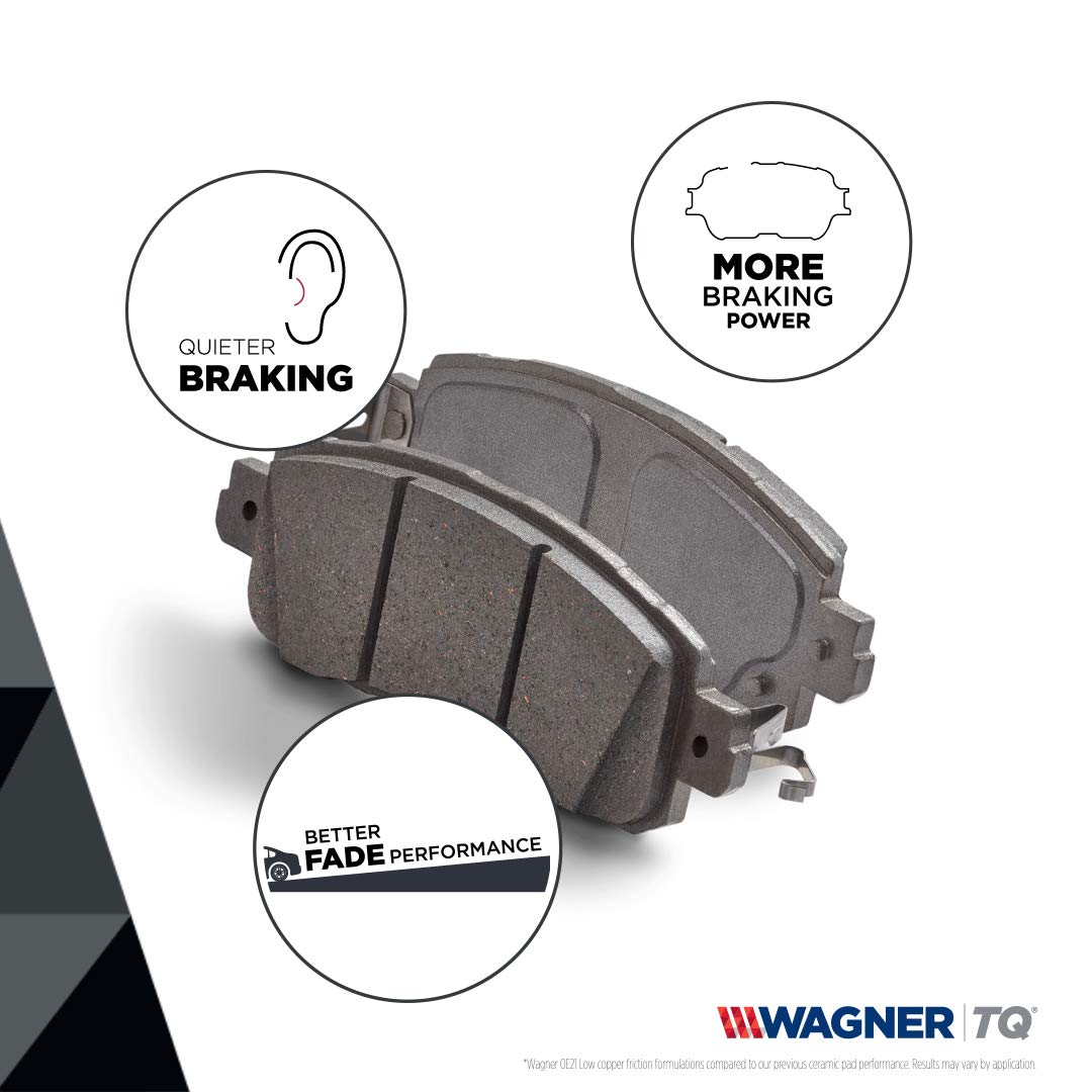 Wagner ThermoQuiet QC1109A Ceramic Disc Brake Pad Set
