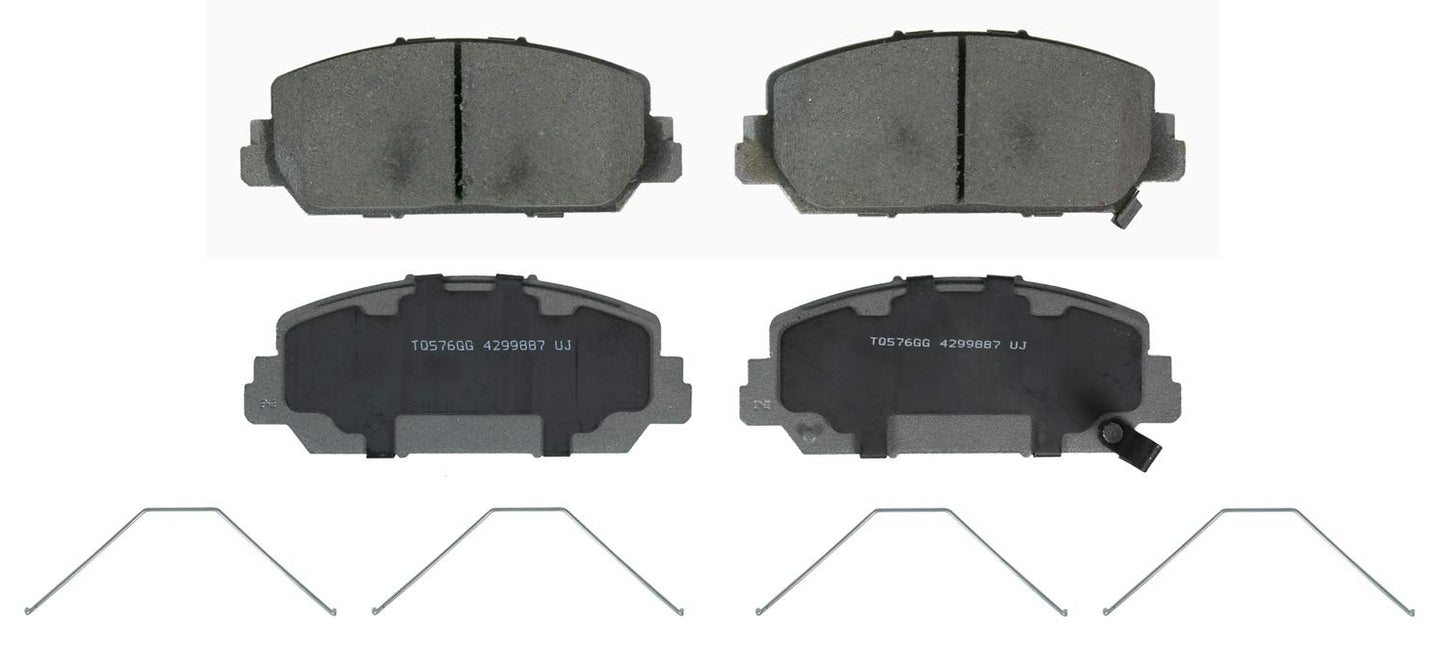 Wagner Brake ThermoQuiet QC1697 Ceramic Disc Brake Pad Set