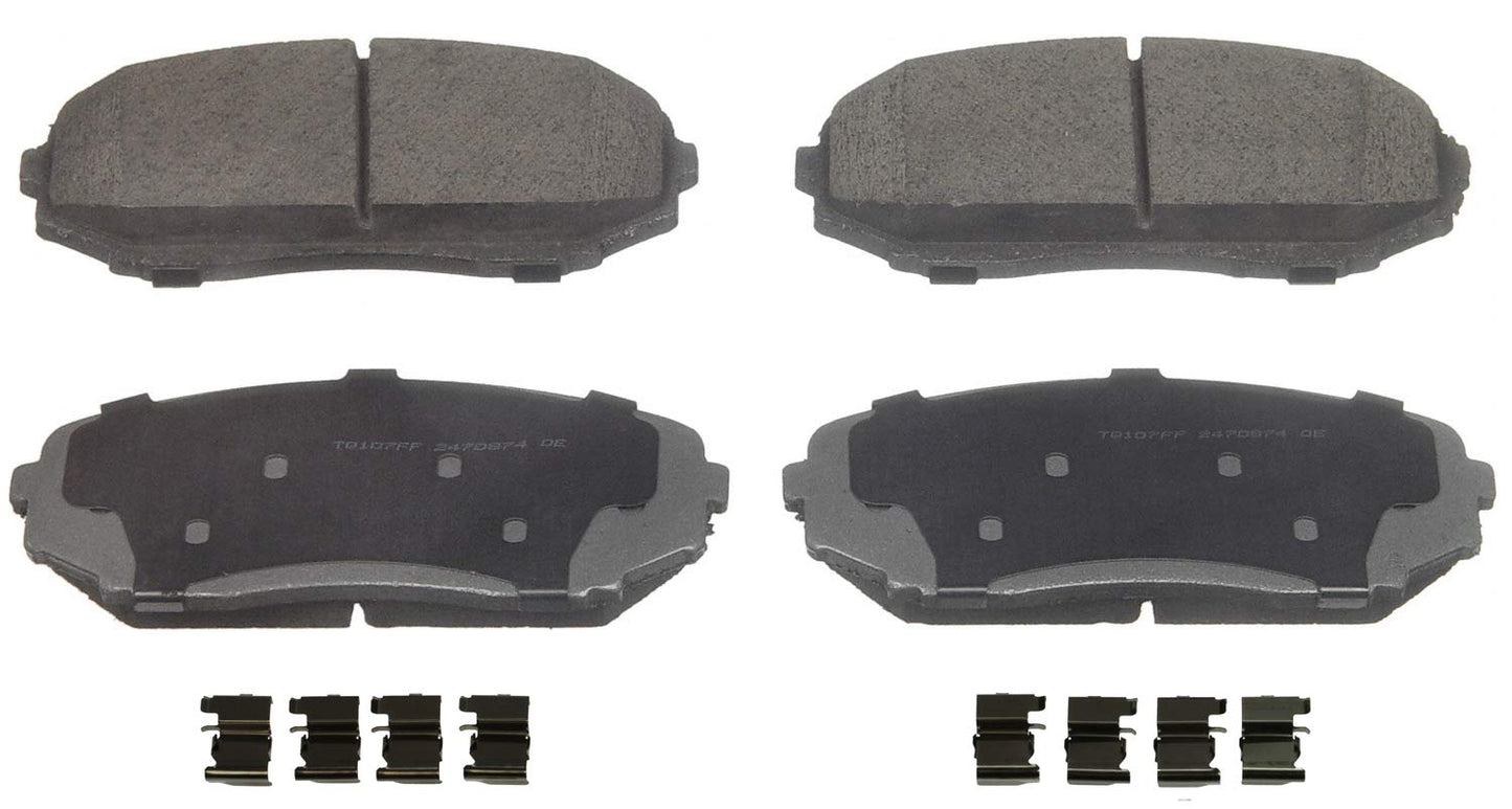 Wagner Brake ThermoQuiet QC1258A Ceramic Disc Brake Pad Set