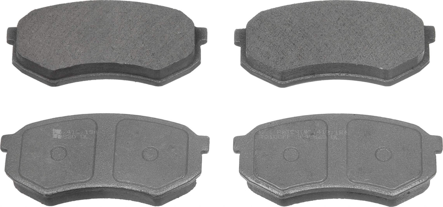 Wagner Brake ThermoQuiet MX433B Semi-Metallic Disc Brake Pad Set
