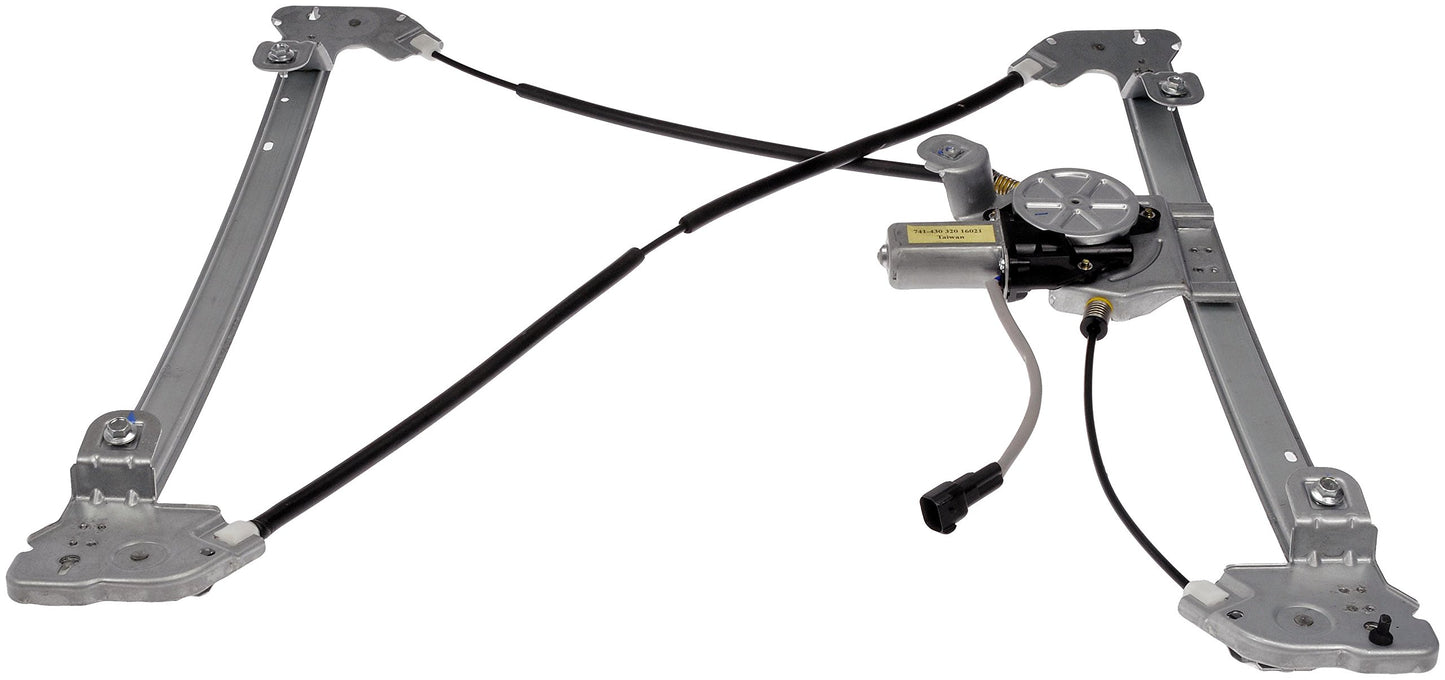 Dorman 741-430 Front Driver Side Power Window Regulator and Motor Assembly Compatible with Select Ford Models (OE FIX)