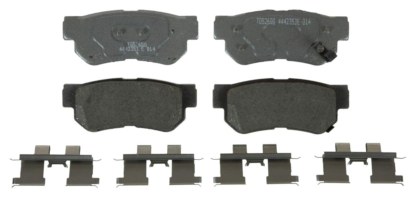 Wagner Brake ThermoQuiet PD813 Disc Brake Pad Set