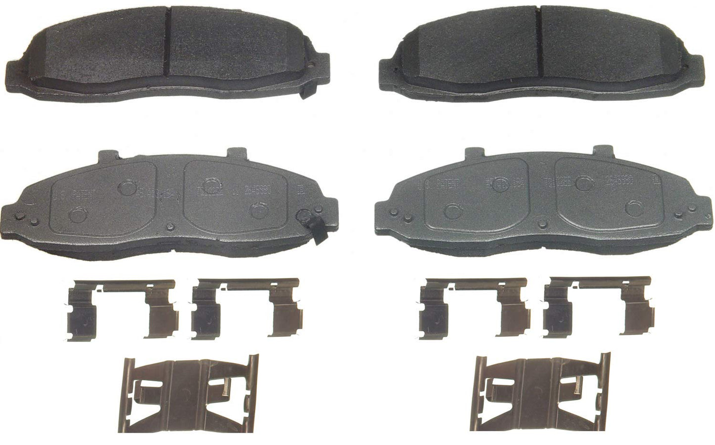 Wagner Brake ThermoQuiet MX679 Semi-Metallic Disc Brake Pad Set