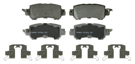 Wagner Brake ThermoQuiet QC1624 Ceramic Disc Brake Pad Set