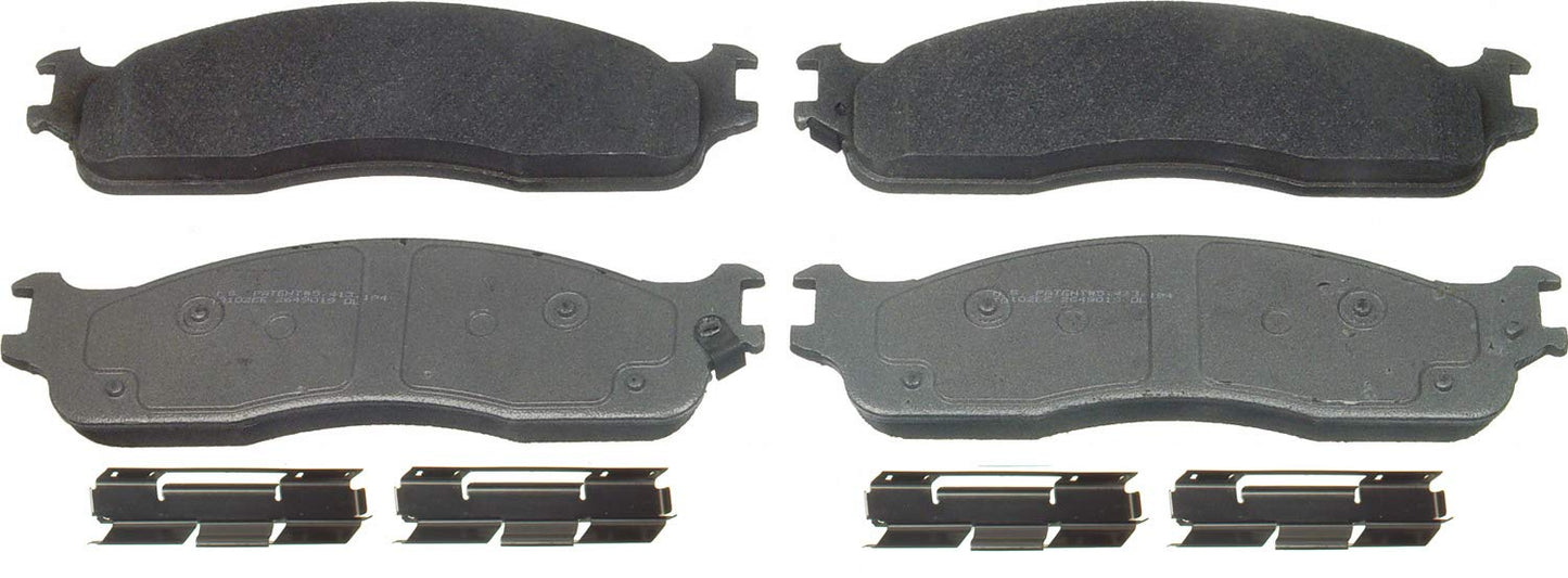 Wagner Brake ThermoQuiet MX965 Semi-Metallic Disc Brake Pad Set