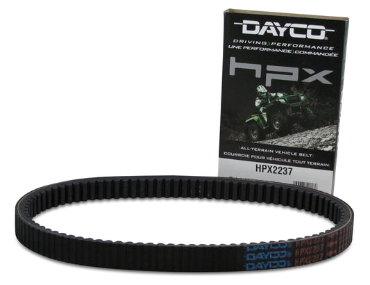 Dayco HPX2237 HPX High Performance Extreme ATV/UTV Drive Belt, Black