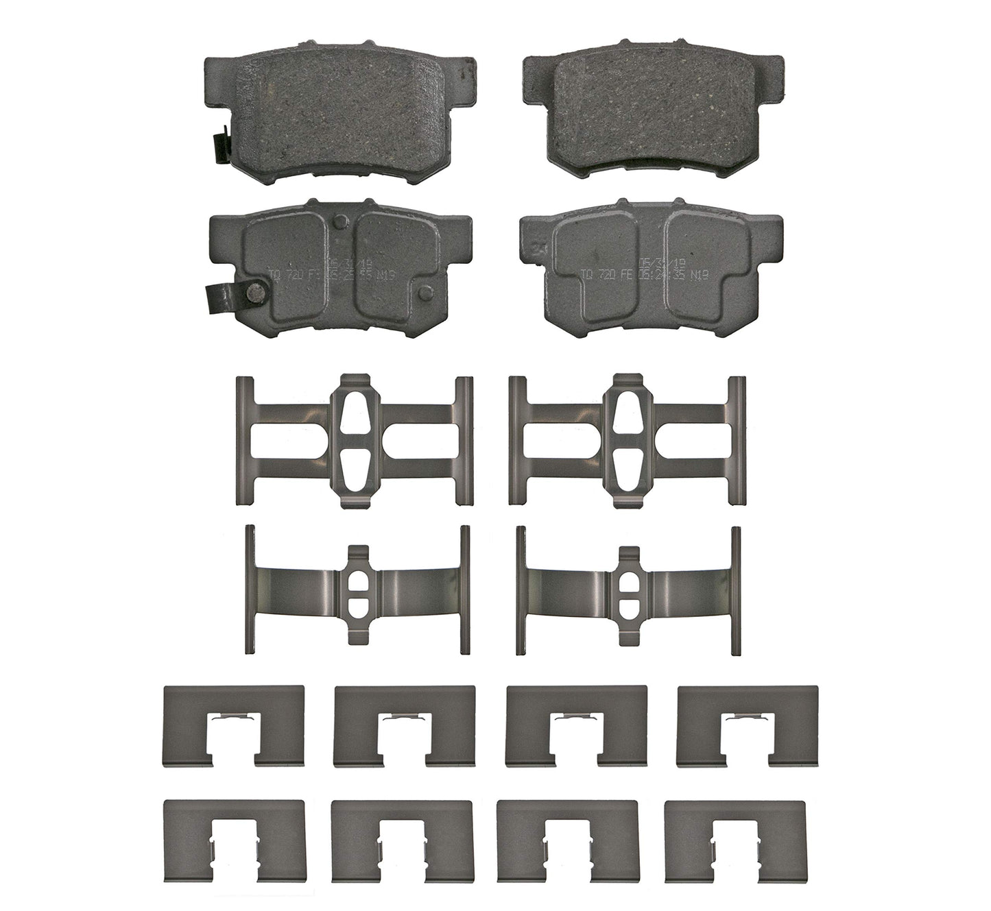 Wagner Brake ThermoQuiet QC537 Ceramic Disc Brake Pad Set