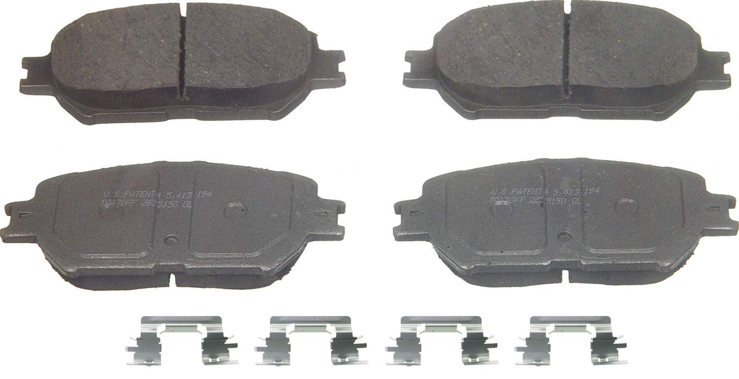 Wagner Brake ThermoQuiet QC908 Ceramic Disc Brake Pad Set