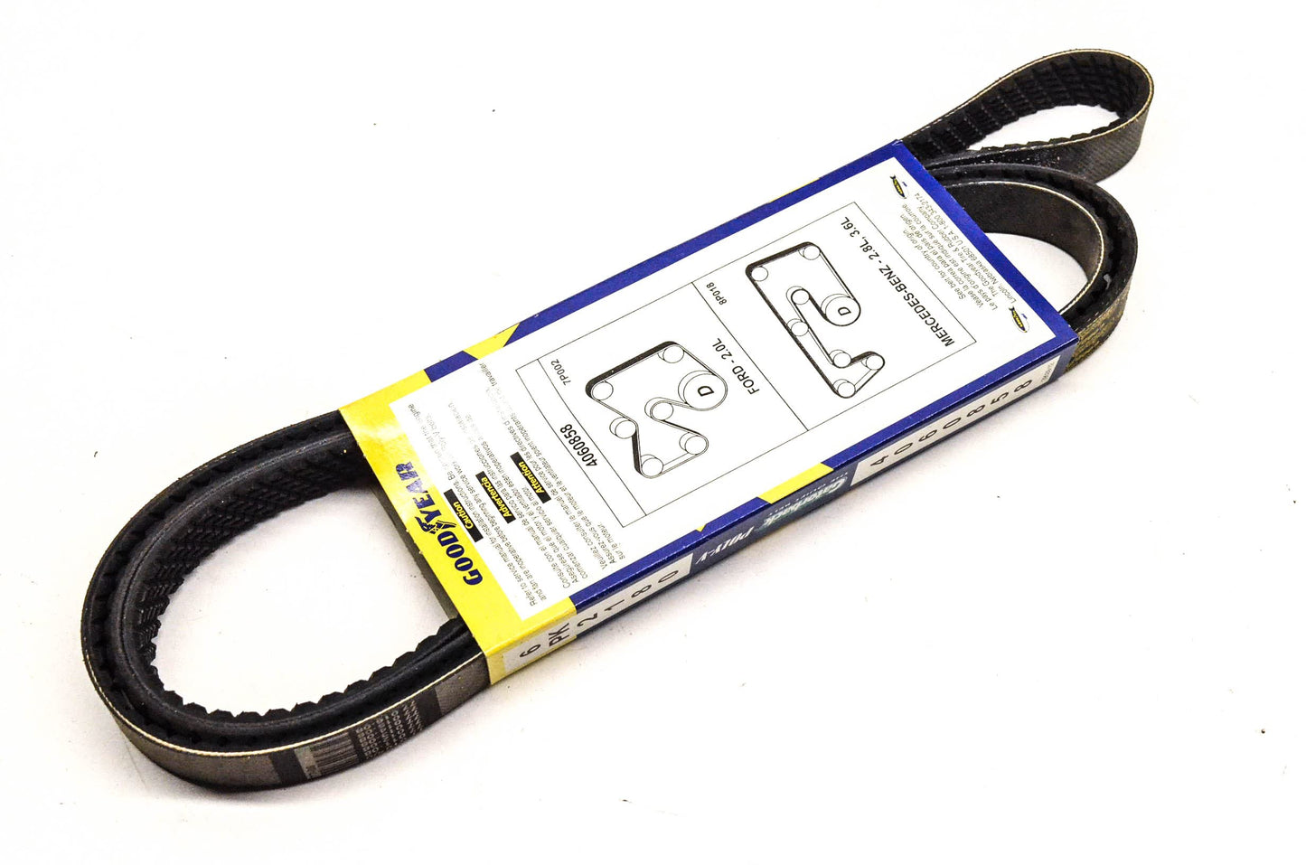 Continental OE Technology Series 4060858 6-Rib, 85.8'' Multi-V Belt