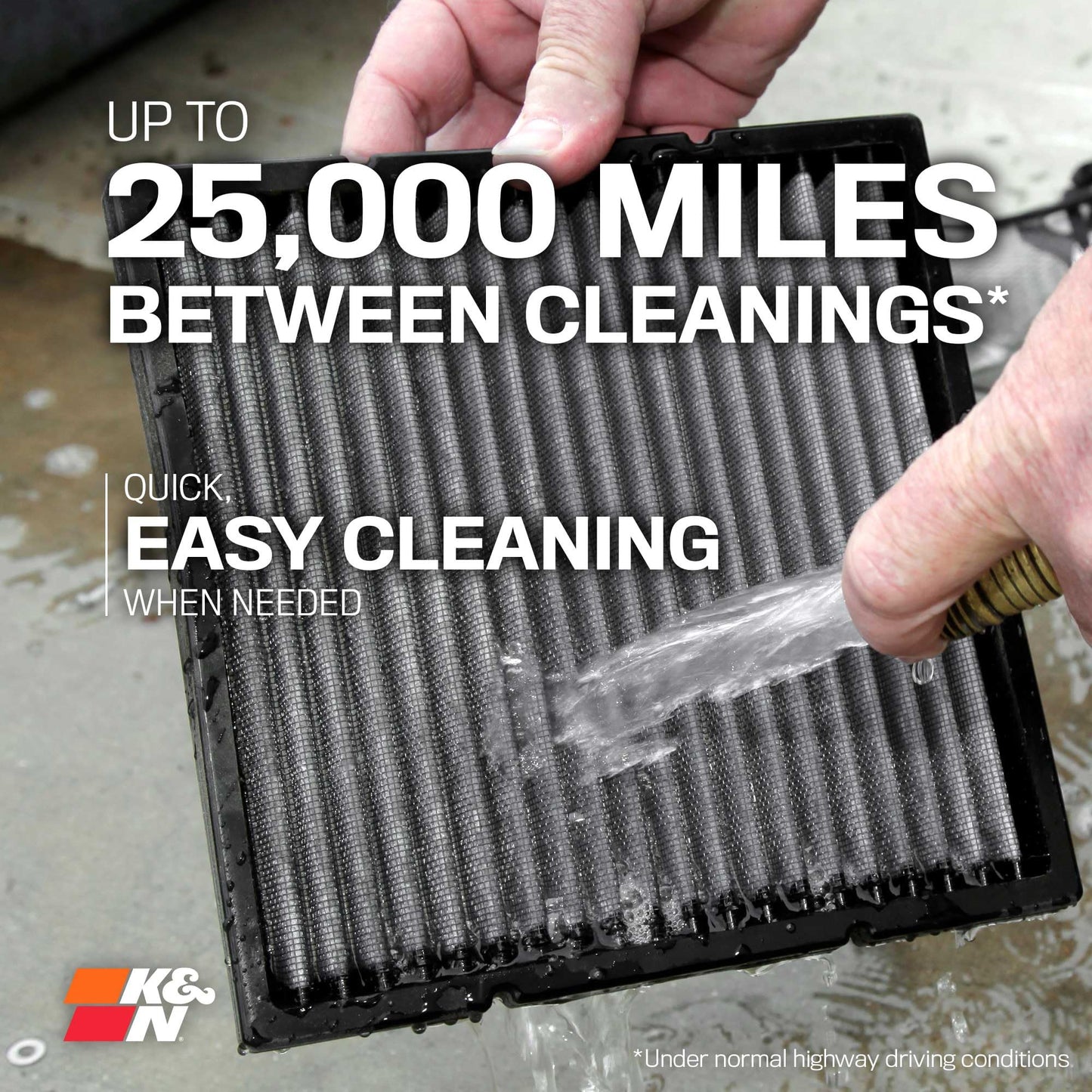 K&N Cabin Air Filter: Premium, Washable, Clean Airflow to your Cabin Air Filter Replacement: Designed for Select 2005-2010 DODGE/CHRYSLER (Challenger, Charger, Magnum, 300, 300C), VF3007