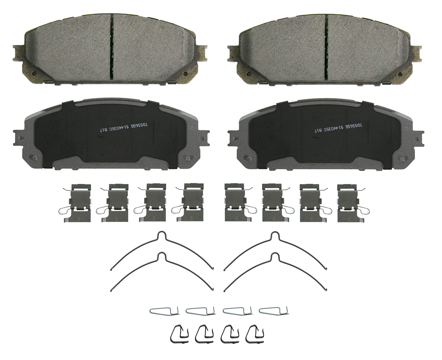Wagner Brake ThermoQuiet QC1843 Ceramic Disc Brake Pad Set