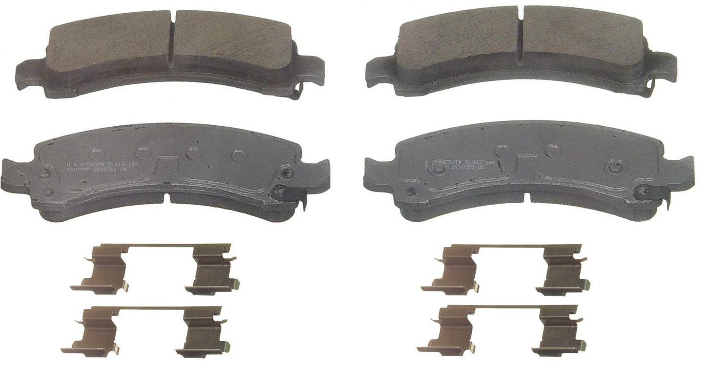 Wagner Brake ThermoQuiet QC974 Ceramic Disc Brake Pad Set