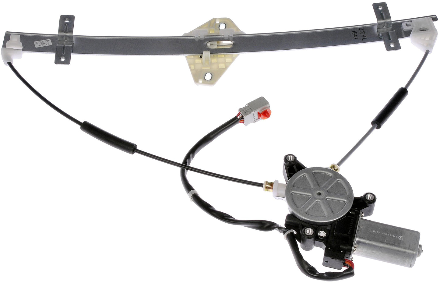 Dorman 741-302 Front Driver Side Power Window Regulator and Motor Assembly Compatible with Select Honda Models, Black