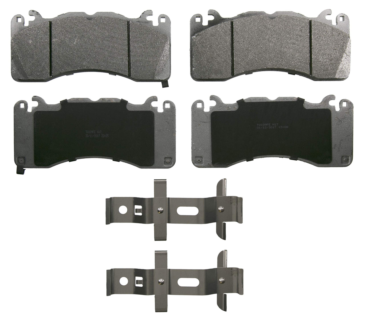 Wagner Brake ThermoQuiet MX1792 Semi-Metallic Disc Brake Pad Set