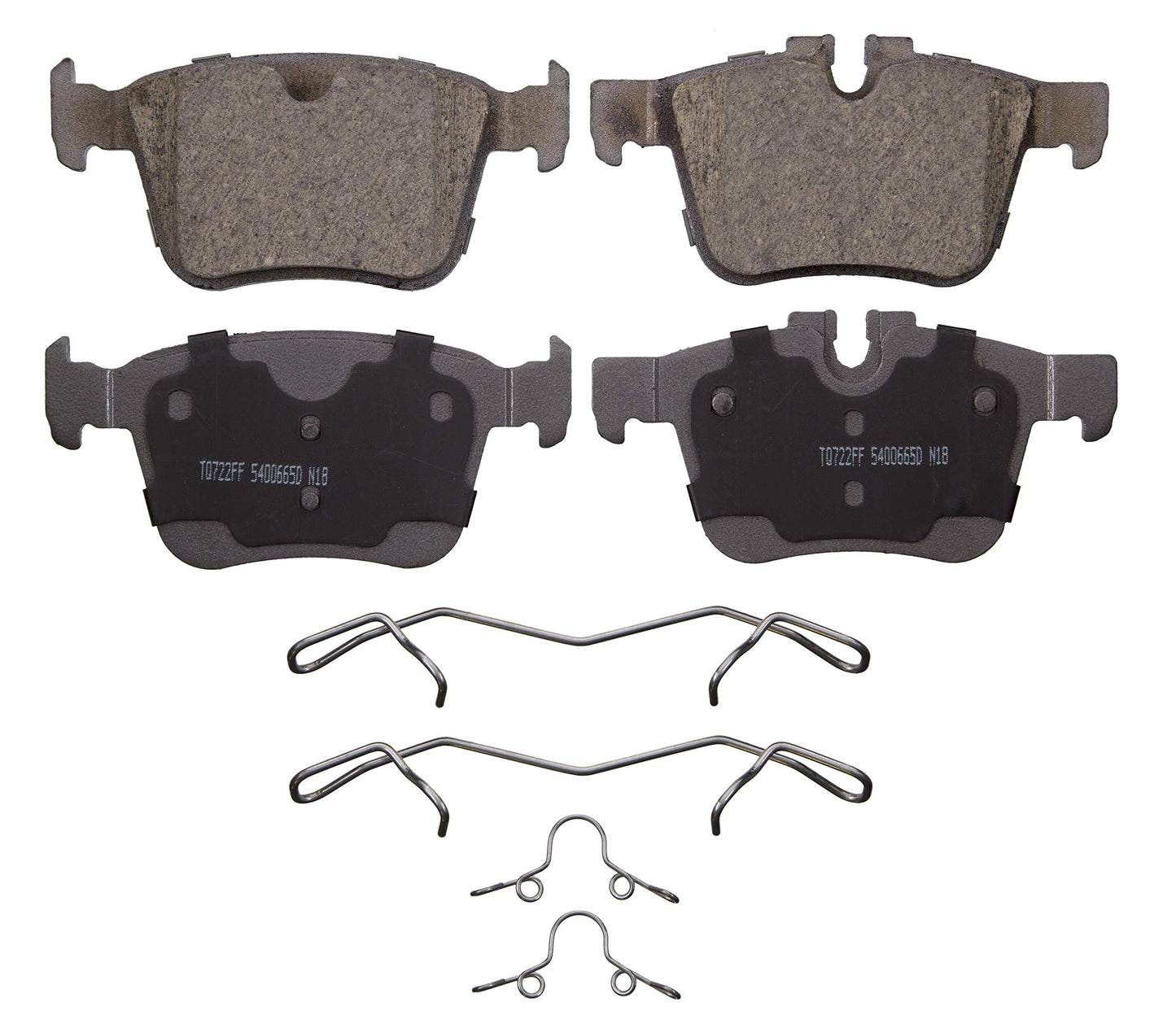 Wagner Brake ThermoQuiet QC1821 Ceramic Disc Brake Pad Set