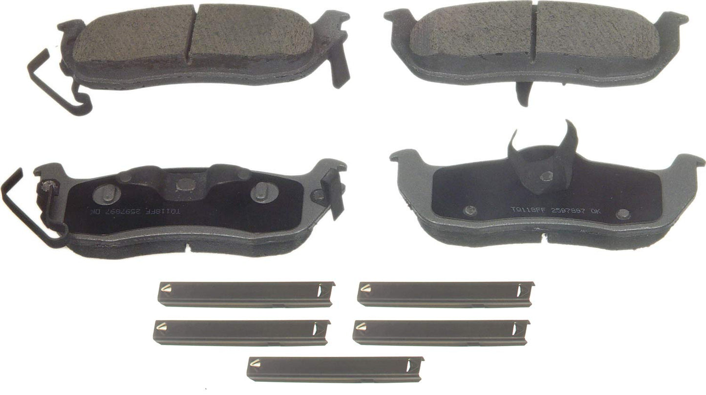 Wagner ThermoQuiet QC1041 Ceramic Disc Brake Pad Set