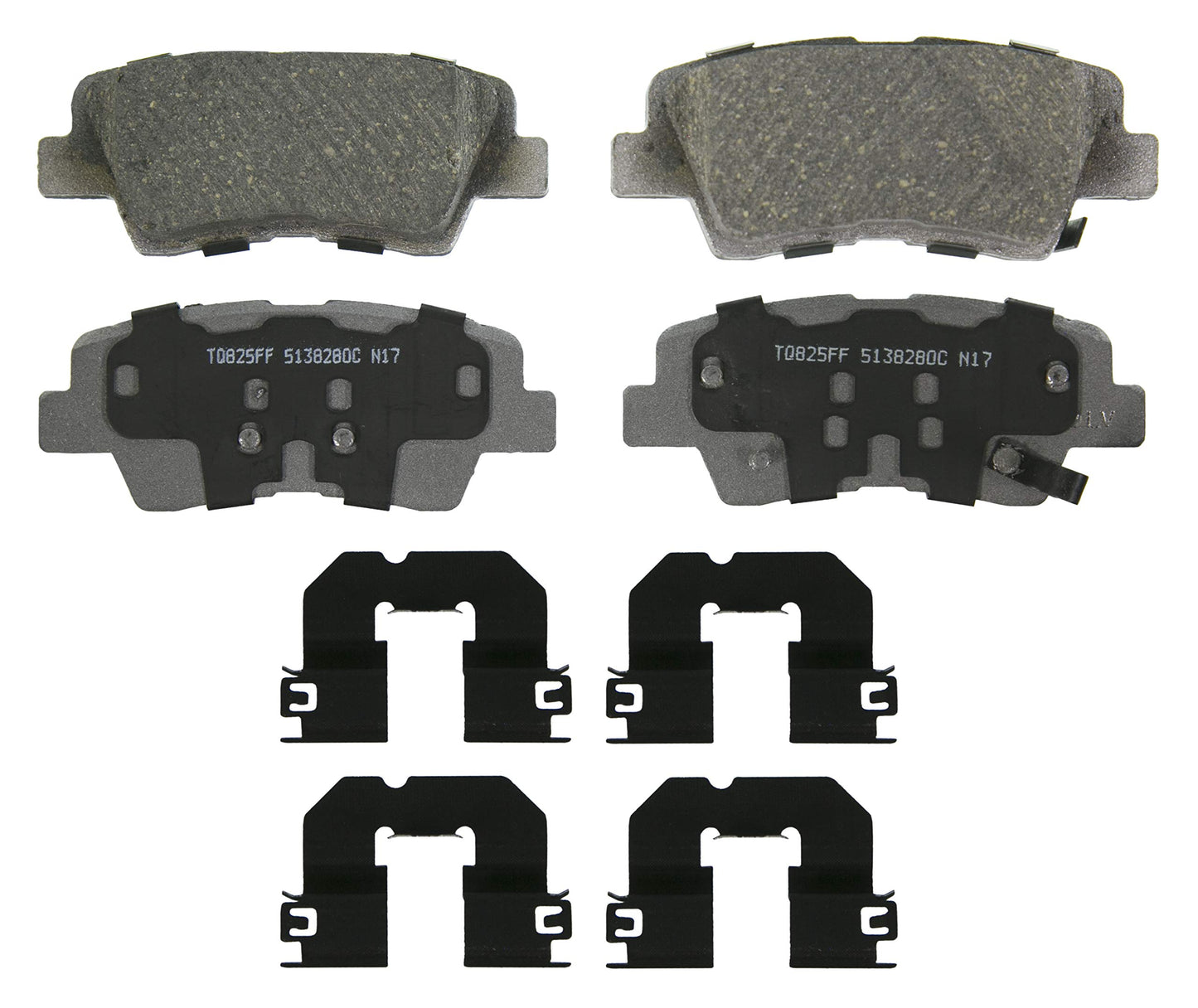 Wagner Brake ThermoQuiet QC1848 Ceramic Disc Brake Pad Set