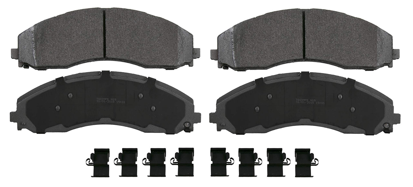 Wagner Brake ThermoQuiet MX2018 Semi-Metallic Disc Brake Pad Set