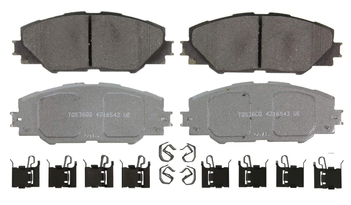 Wagner Brake ThermoQuiet QC1211 Ceramic Disc Brake Pad Set