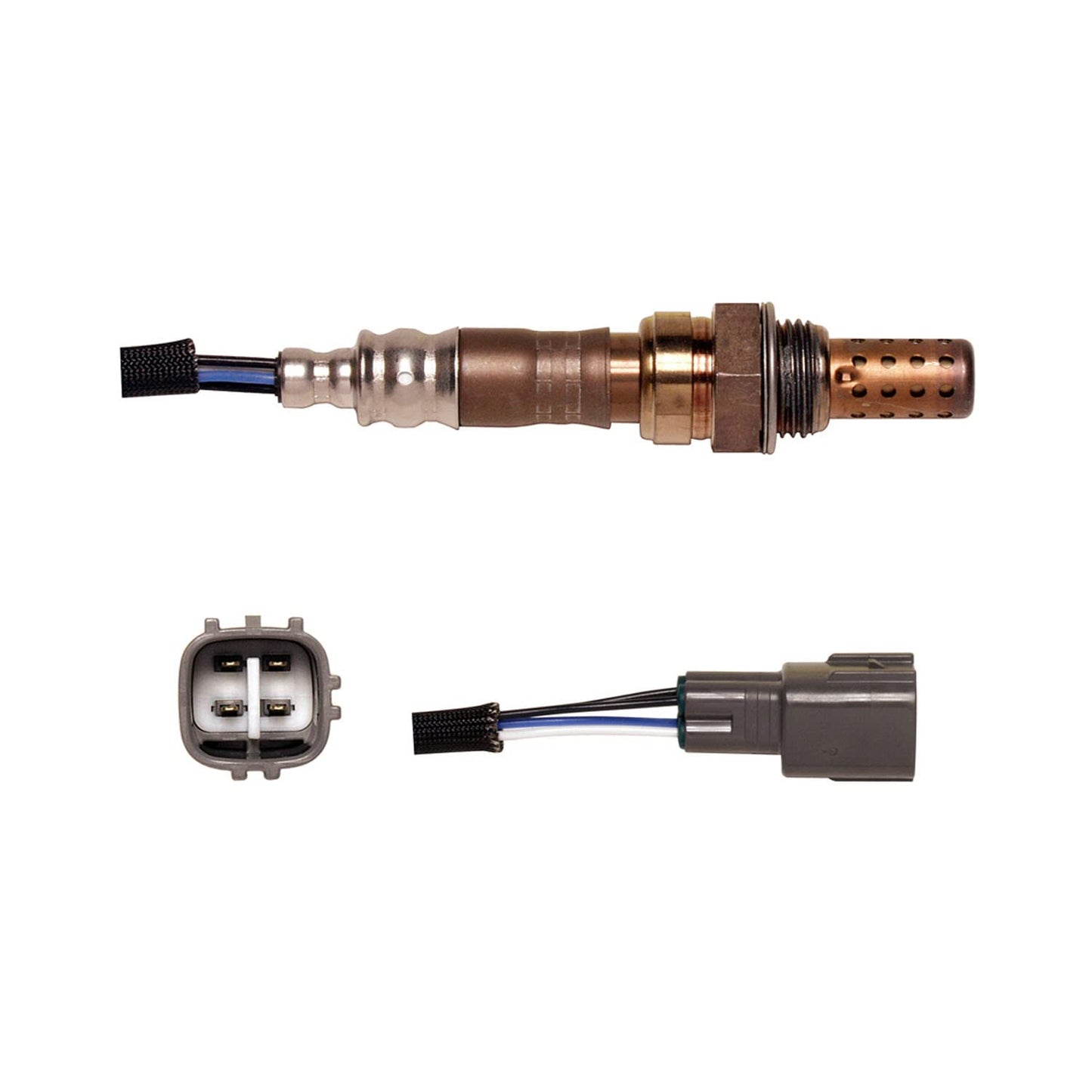 Denso 234-4603 Downstream Oxygen Sensor for Lexus V6 with 4-Connector 33.1” Wire Harness