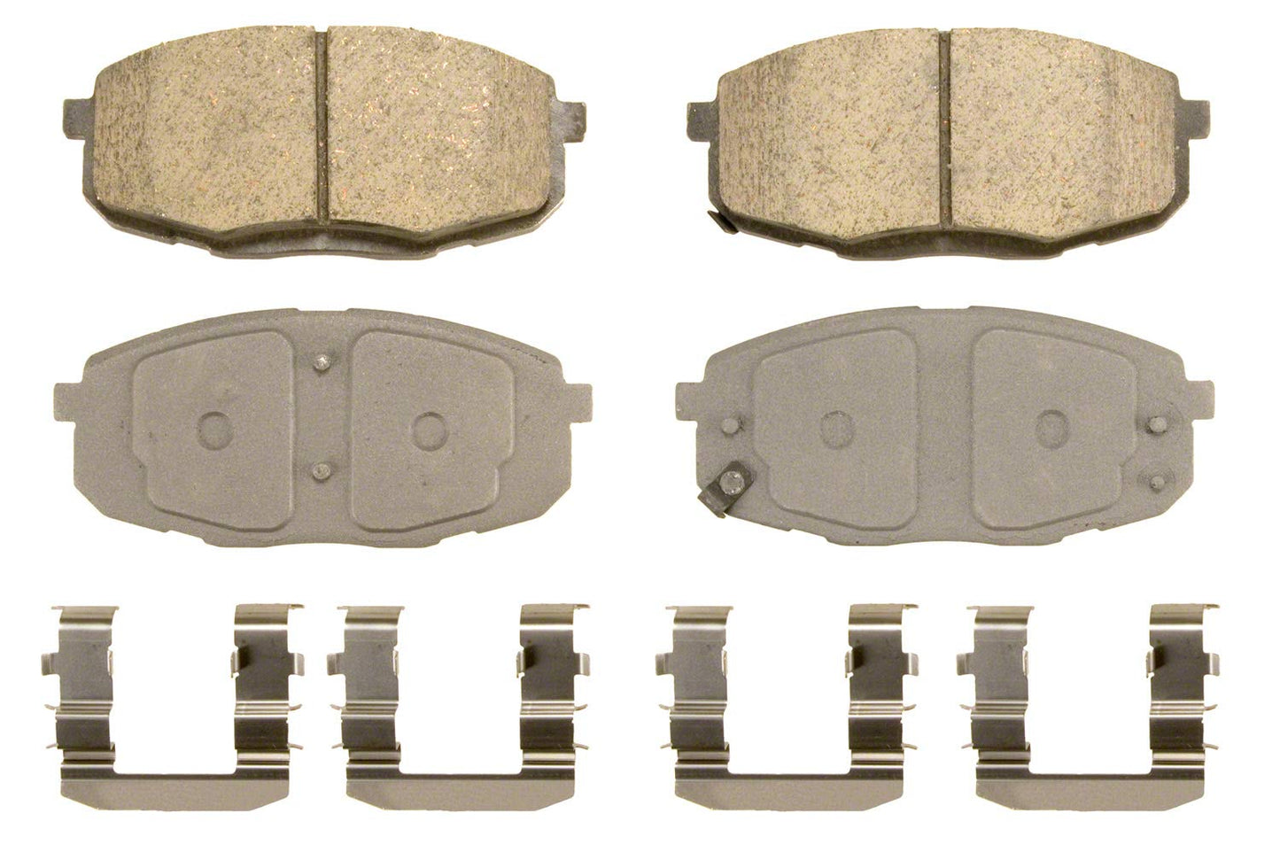 Wagner Brake ThermoQuiet QC1397 Ceramic Disc Brake Pad Set