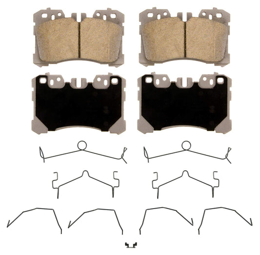 Wagner Brake ThermoQuiet QC1282 Ceramic Disc Brake Pad Set