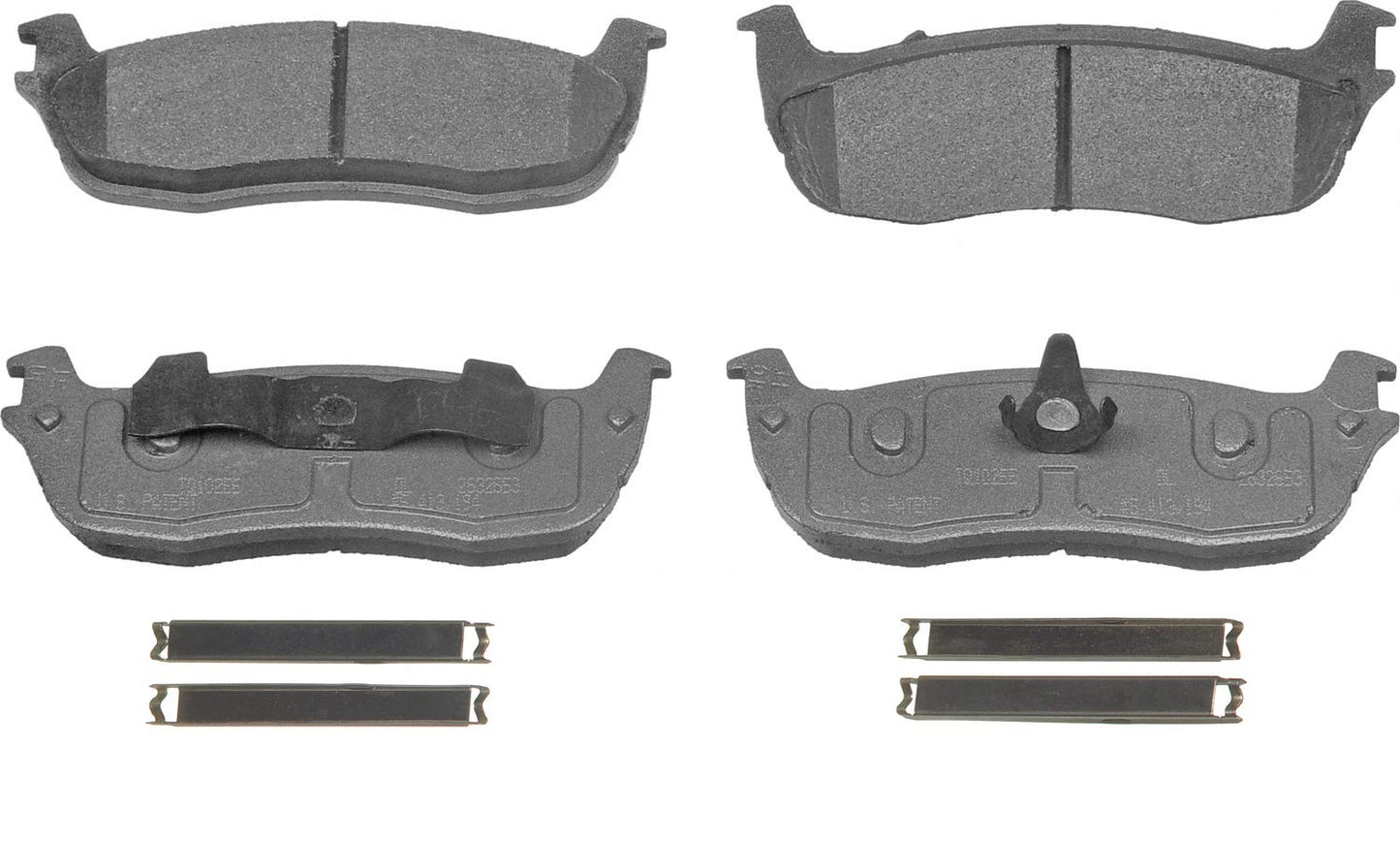 Wagner Brake ThermoQuiet MX711 Semi-Metallic Disc Brake Pad Set