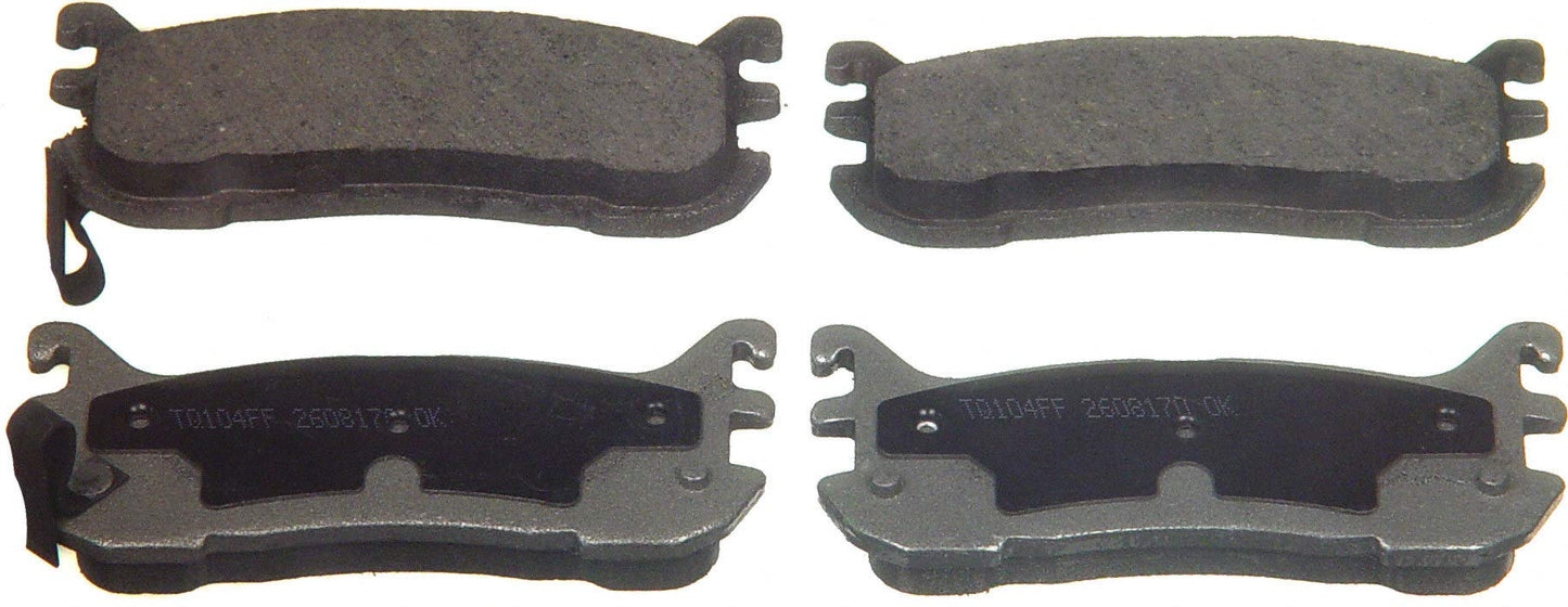 Wagner Brake ThermoQuiet PD636 Disc Brake Pad Set