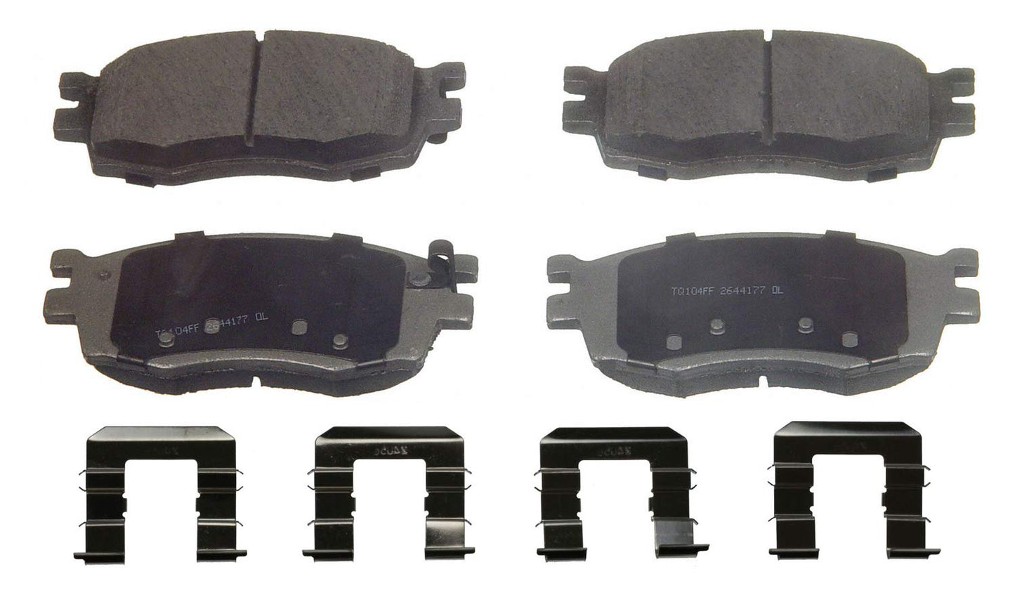 Wagner ThermoQuiet PD1156 Ceramic Disc Brake Pad Set