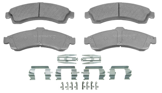 Wagner Brake ThermoQuiet MX882 Semi-Metallic Disc Brake Pad Set