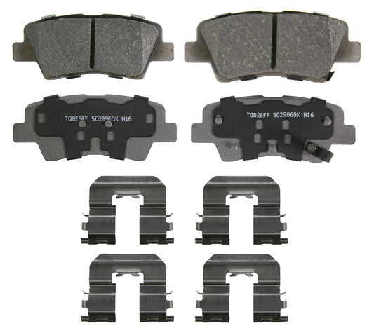 Wagner Brake ThermoQuiet QC1812 Ceramic Disc Brake Pad Set