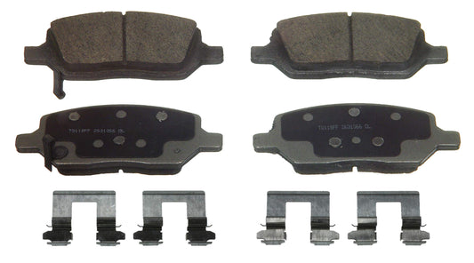 Wagner ThermoQuiet QC1093 Ceramic Disc Brake Pad Set