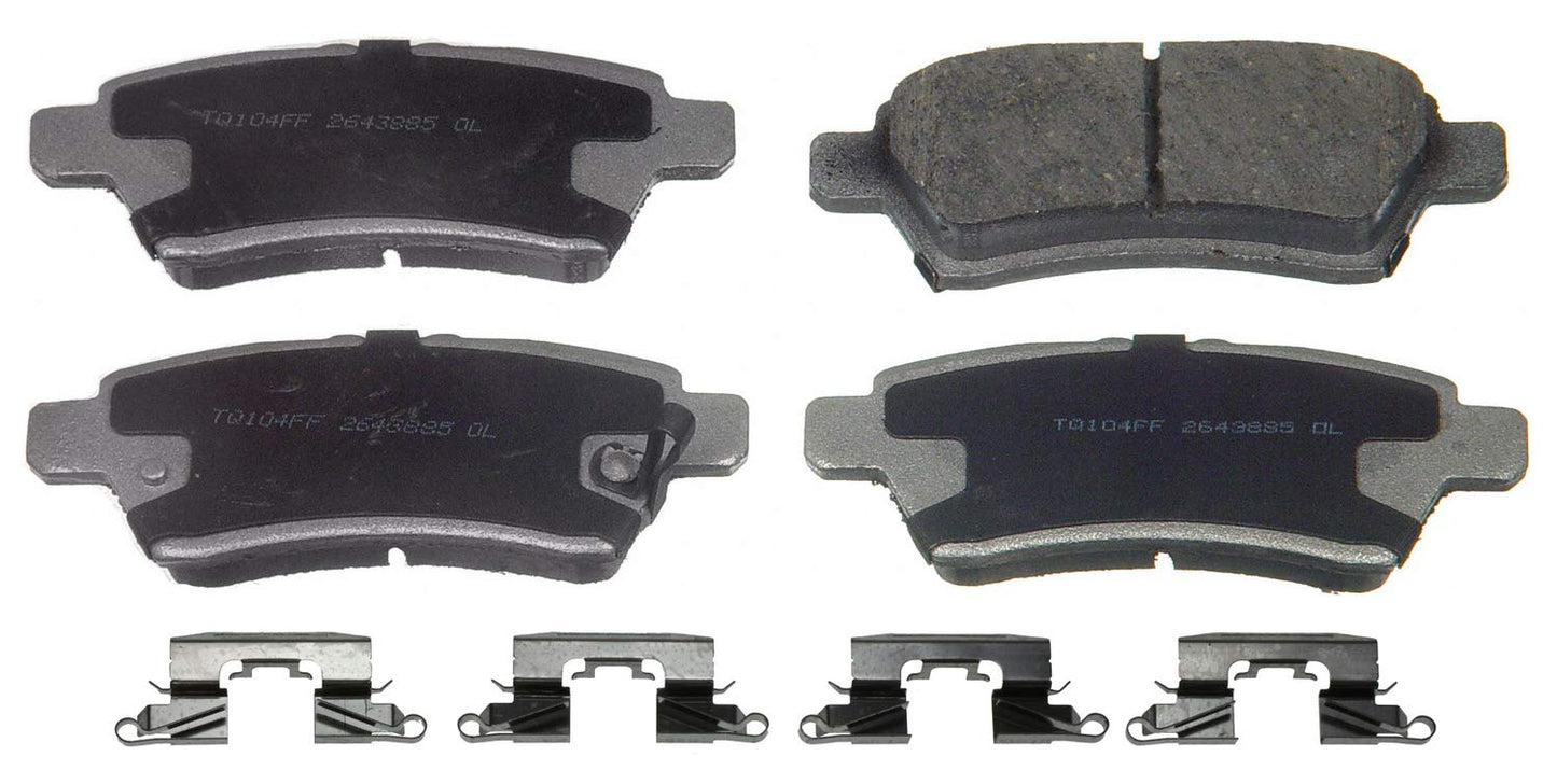 Wagner ThermoQuiet PD1101 Ceramic Disc Brake Pad Set