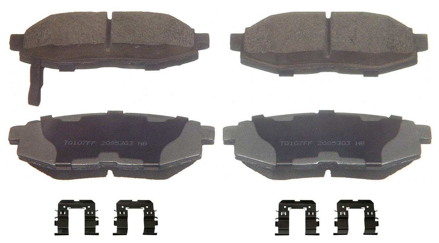 Wagner Brake ThermoQuiet QC1124 Ceramic Disc Brake Pad Set