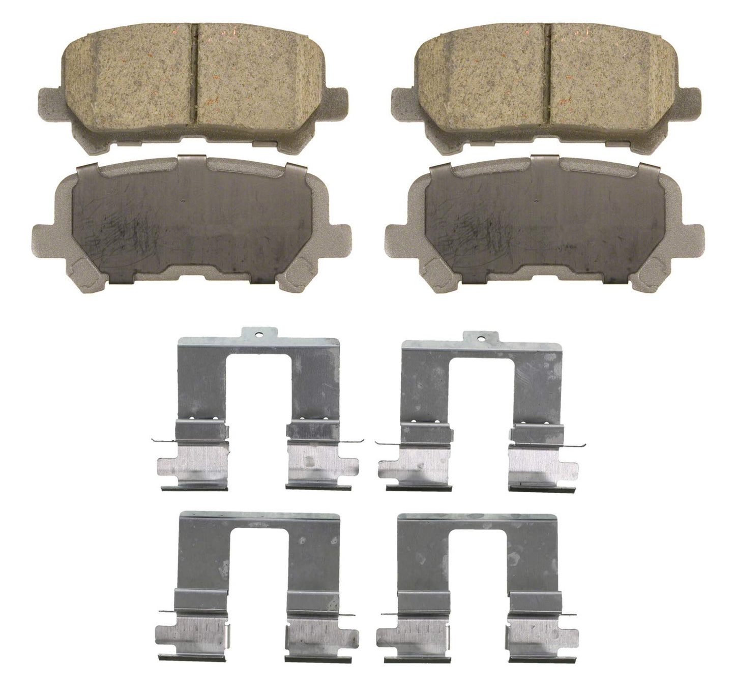 Wagner Brake ThermoQuiet QC1281 Ceramic Disc Brake Pad Set