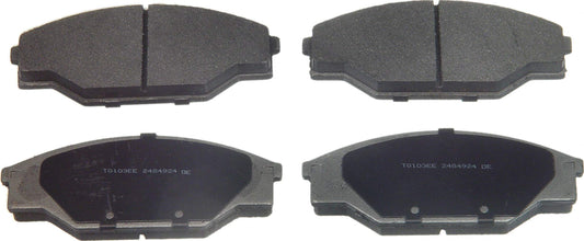 Wagner Brake ThermoQuiet MX438 Semi-Metallic Disc Brake Pad Set