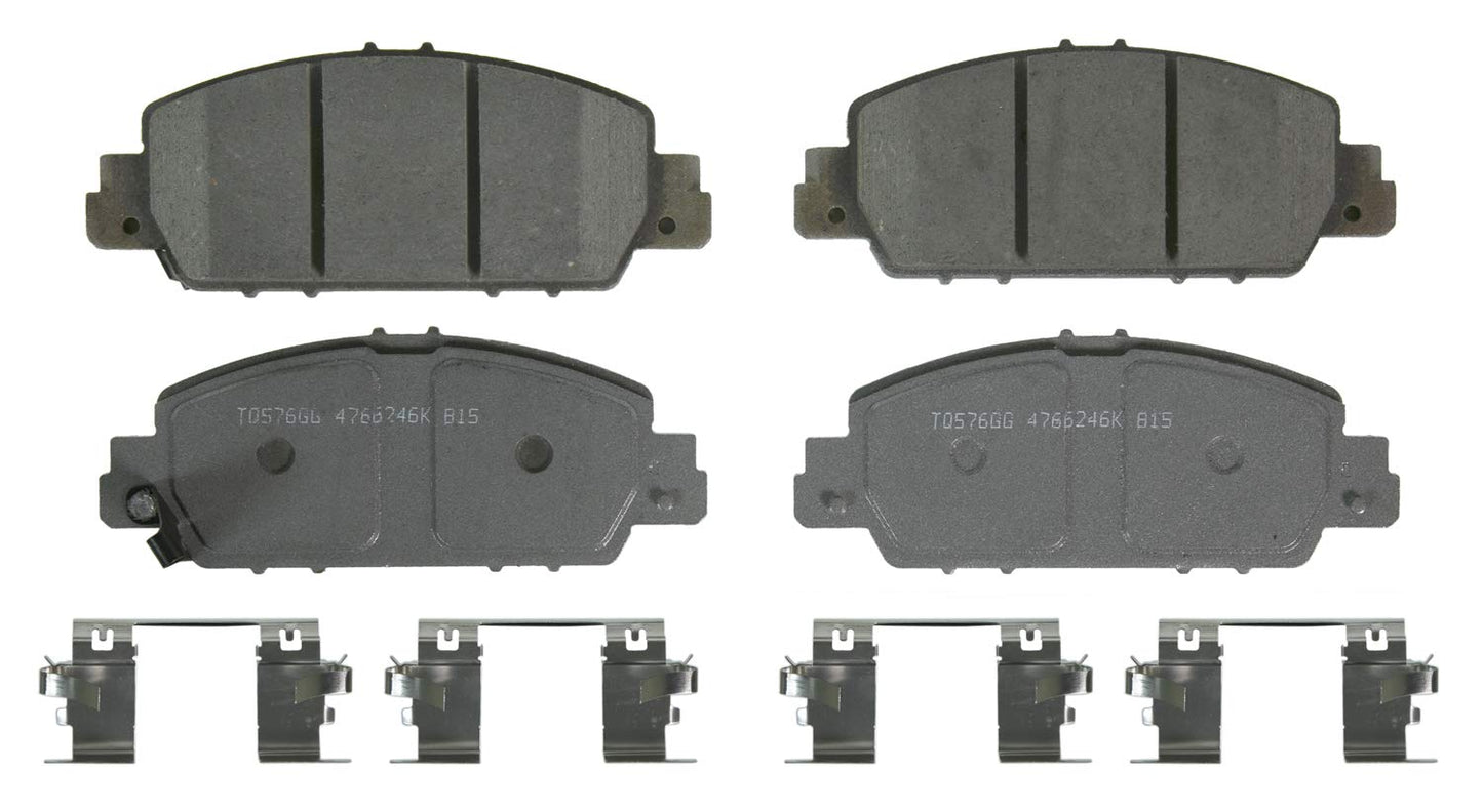 Wagner Brake ThermoQuiet QC1654 Ceramic Disc Brake Pad Set