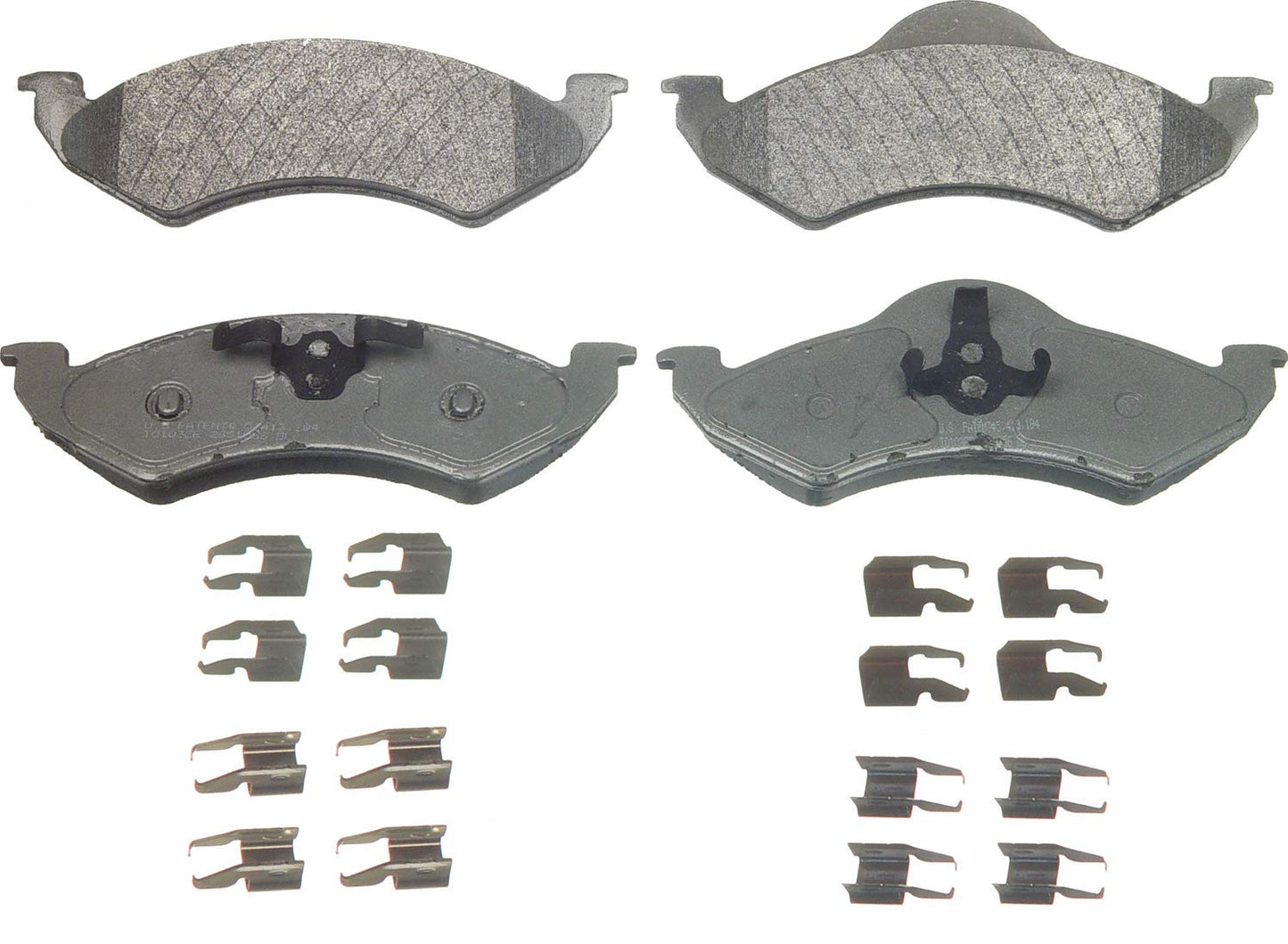 Wagner ThermoQuiet MX820 Semi-Metallic Disc Brake Pad Set