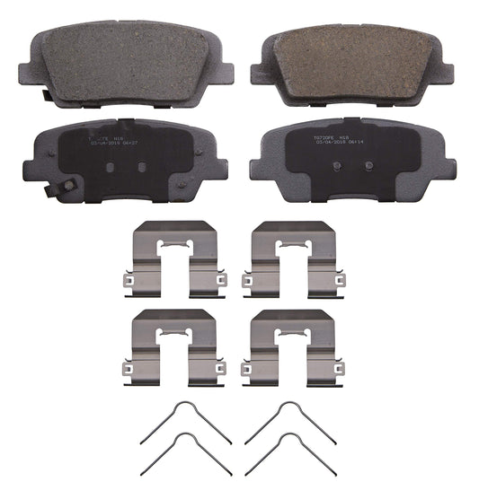 Wagner Brake ThermoQuiet QC1916 Ceramic Disc Brake Pad Set