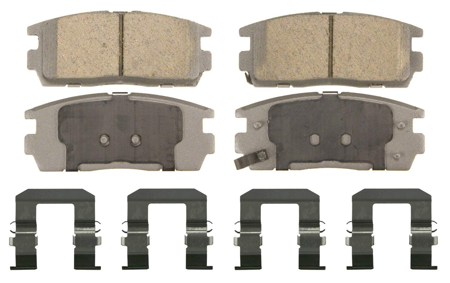 Wagner Brake ThermoQuiet QC1275 Ceramic Disc Brake Pad Set