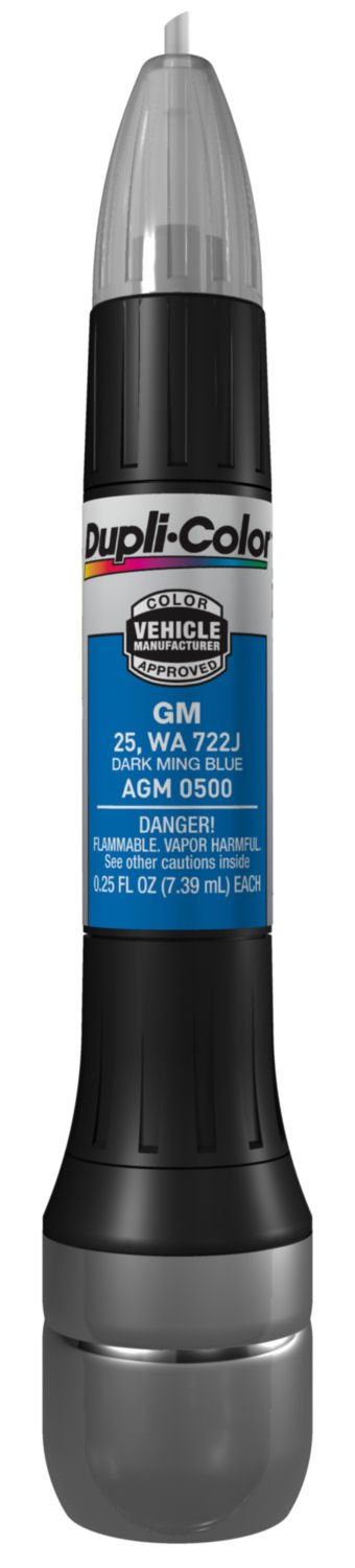 Dupli-Color AGM0500 Scratch Fix All-In-1 Exact-Match Automotive Touch-Up Paint  General Motors Dark Ming Blue  0.25 oz. Paint Pen