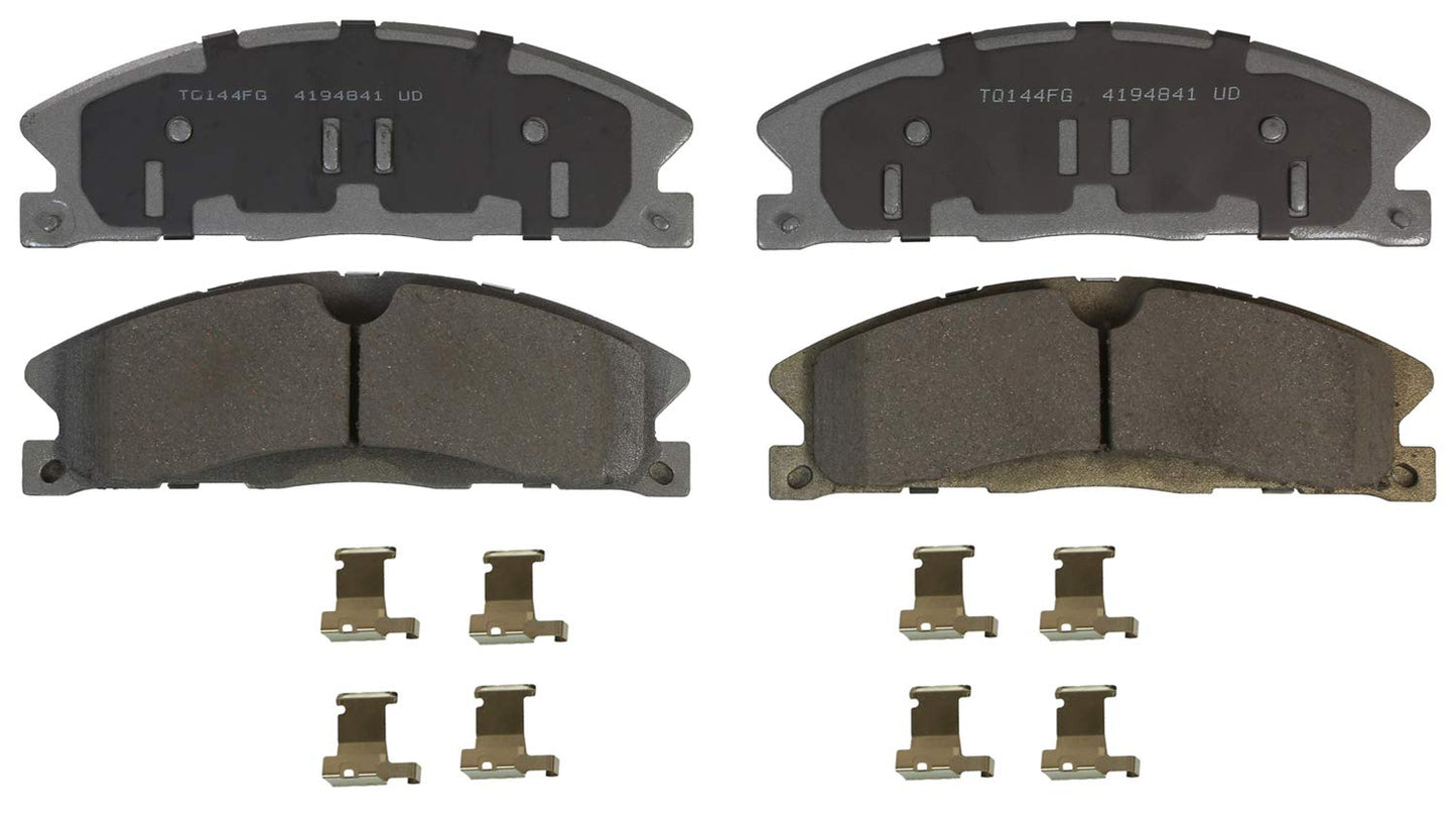 Wagner Brake ThermoQuiet QC1611B Ceramic Disc Brake Pad Set