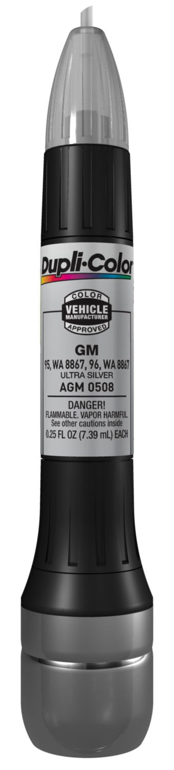 Dupli-Color AGM0508 Scratch Fix All-In-1 Exact-Match Automotive Touch-Up Paint  General Motors Ultra Silver  0.25 oz. Paint Pen