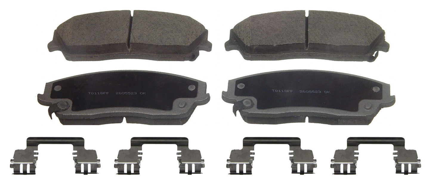 Wagner Brake ThermoQuiet QC1056 Ceramic Disc Brake Pad Set