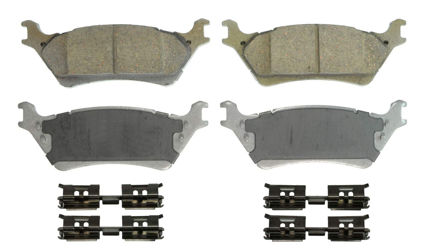 Wagner Brake ThermoQuiet QC1602 Ceramic Disc Brake Pad Set