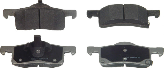 Wagner ThermoQuiet MX935 Semi-Metallic Disc Brake Pad Set