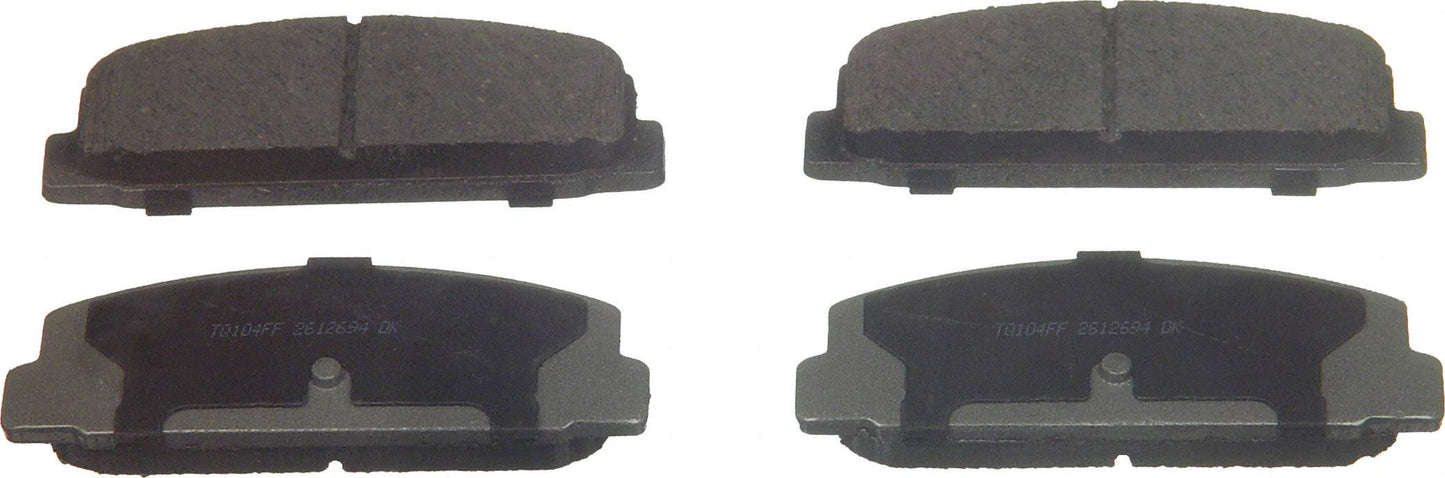 Wagner ThermoQuiet PD482A Ceramic Disc Brake Pad Set