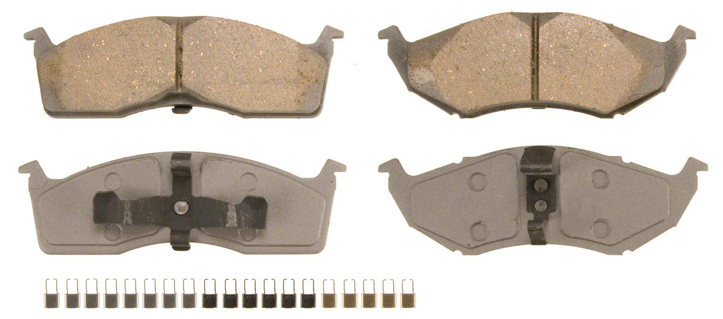Wagner ThermoQuiet QC591 Ceramic Disc Brake Pad Set