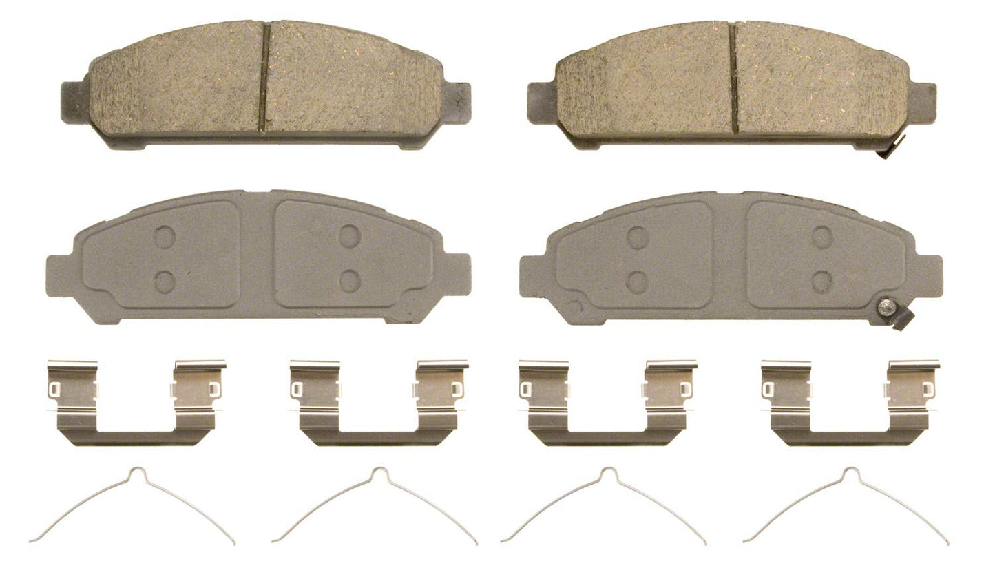 Wagner Brake ThermoQuiet QC1401 Ceramic Disc Brake Pad Set